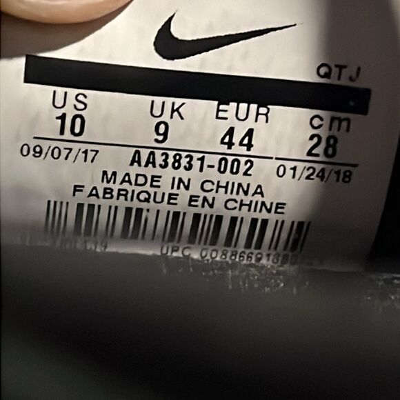 🔥🔥 Nike Air VaporMax x OFF-WHITE 2018 - AA3831-002 - Men Sz 10 - *READ* - Picture 13 of 14
